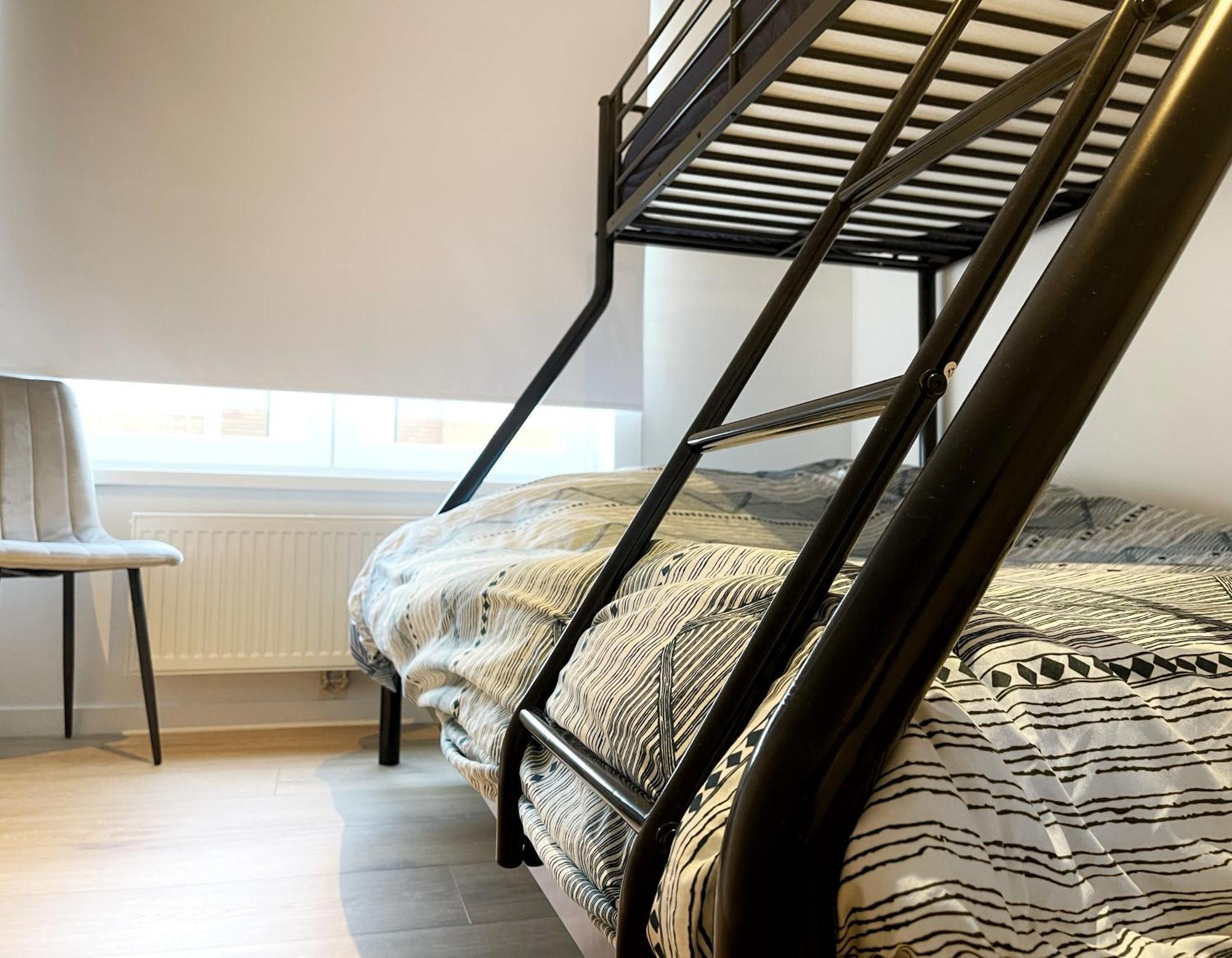 Luxury 3 Bedroom Apartment On The Top Floor With Panoramic View Oostende Værelse billede
